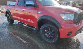 2007 Red Toyota Tundra 4 Door Limited with Leather full
